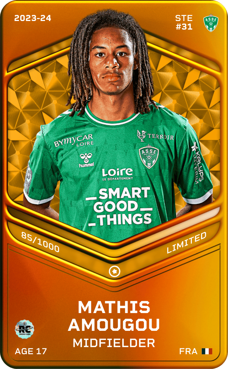 Mathis Amougou 2023-24 • Limited 85/1000