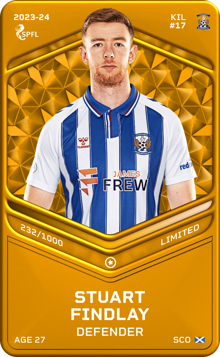 Stuart Findlay 2023-24 • Limited 232/1000