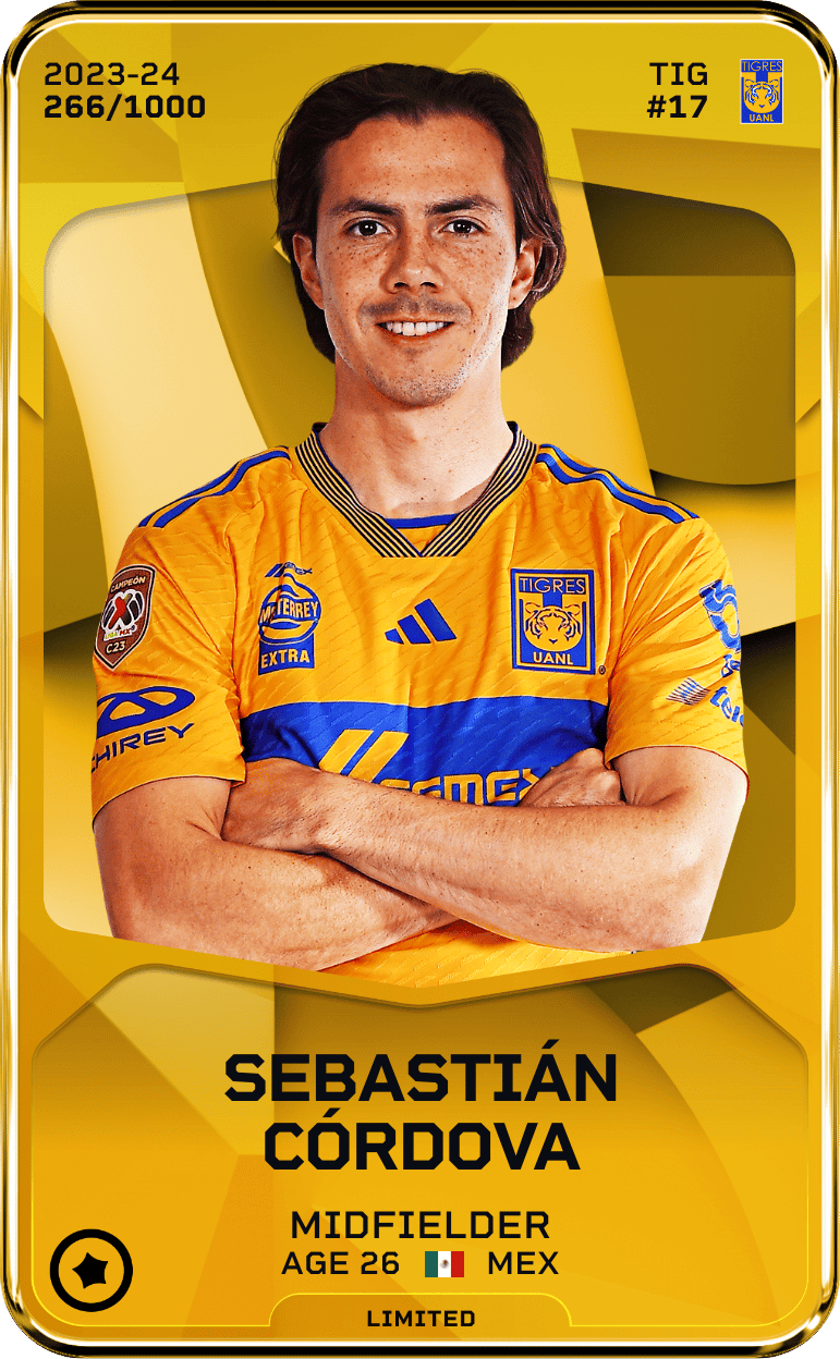Sebastián Córdova 2023-24 • Limited 266/1000