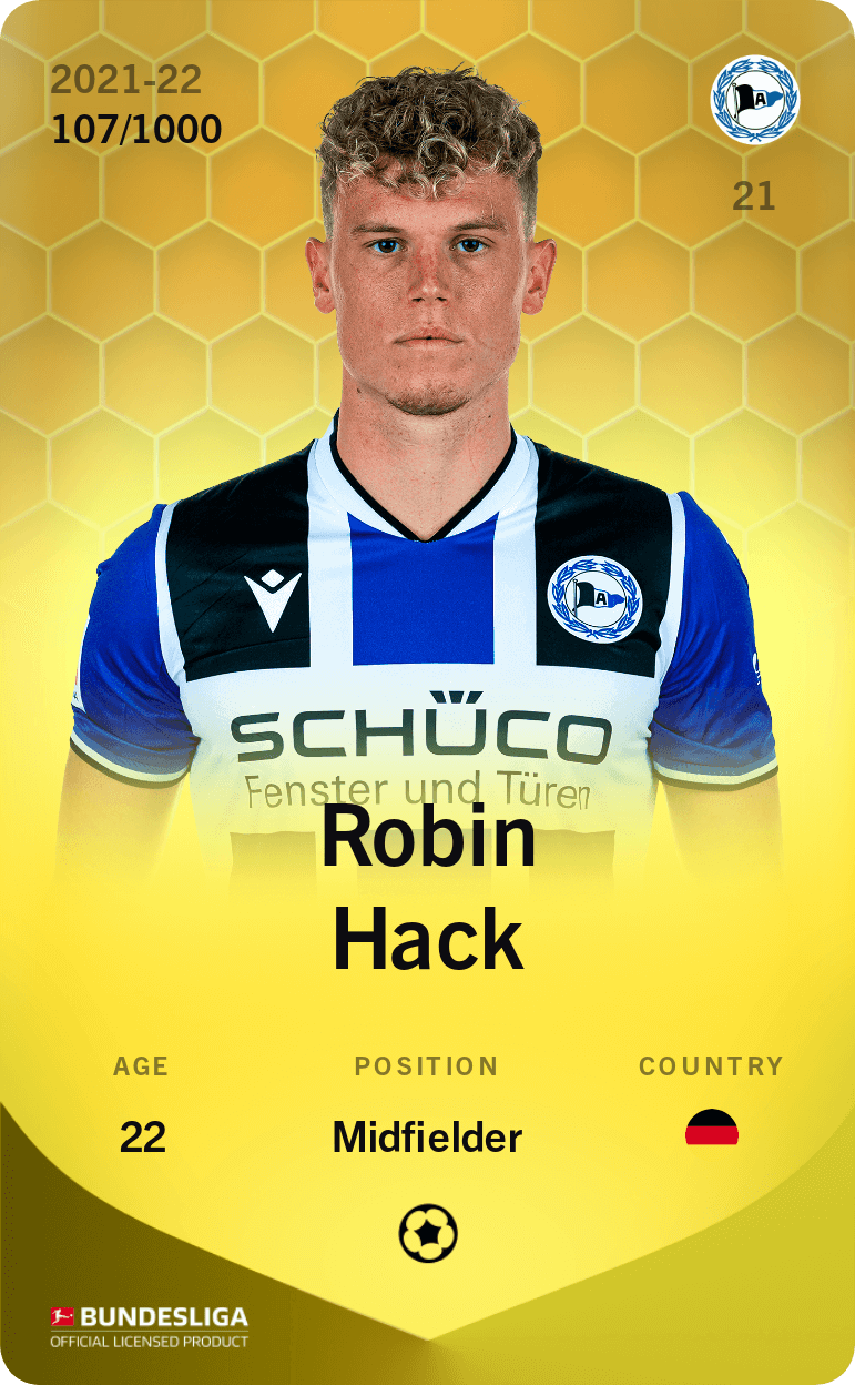 Robin Hack 2021-22 • Limited 107/1000