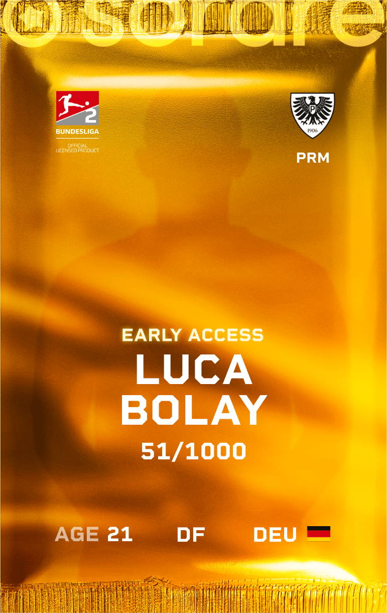 Luca Bolay 2024-25 • Limited 51/1000