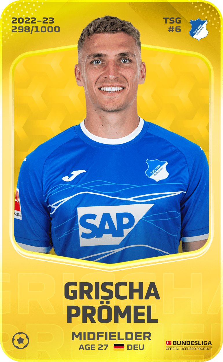 Grischa Prömel 2022-23 • Limited 298/1000
