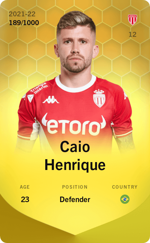 Caio Henrique 2021-22 • Limited 189/1000