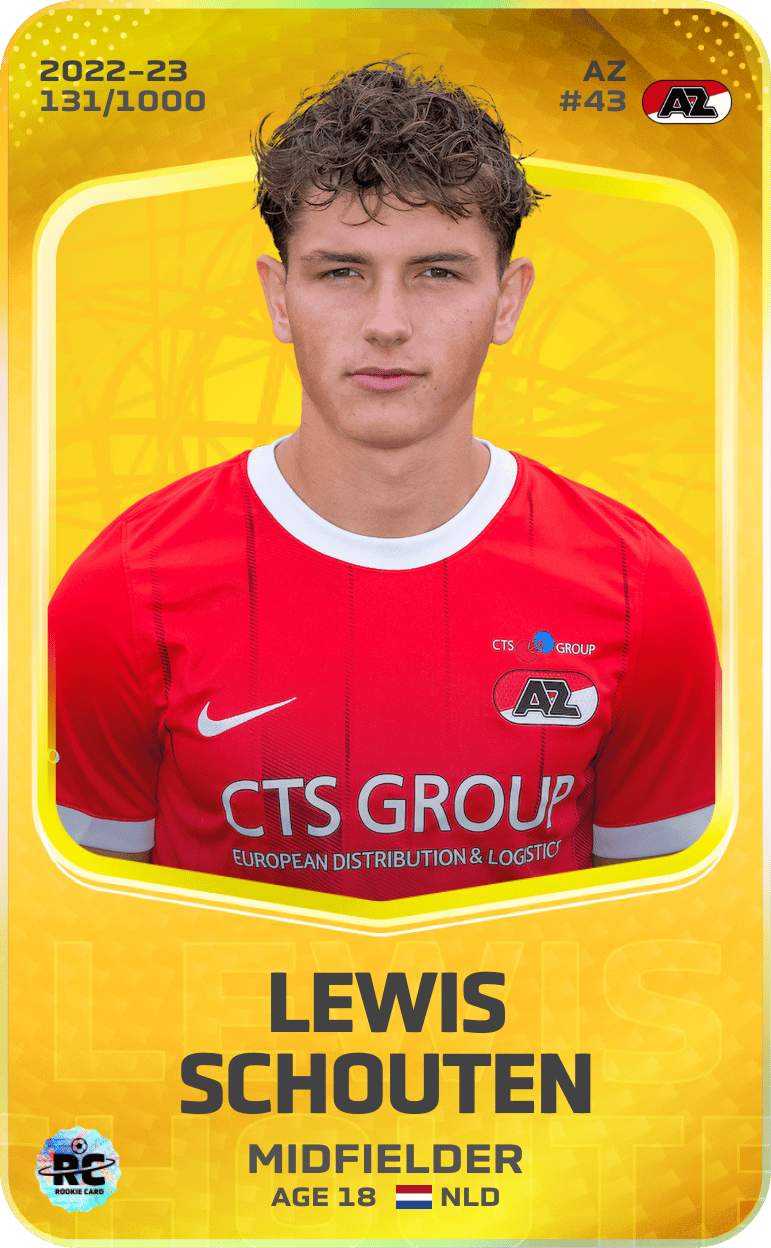 Lewis Schouten 2022-23 • Limited 131/1000