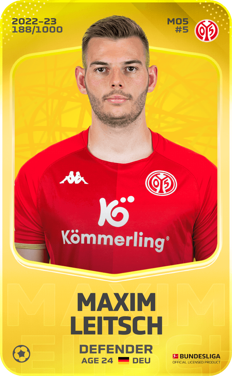 Maxim Leitsch 2022-23 • Limited 188/1000