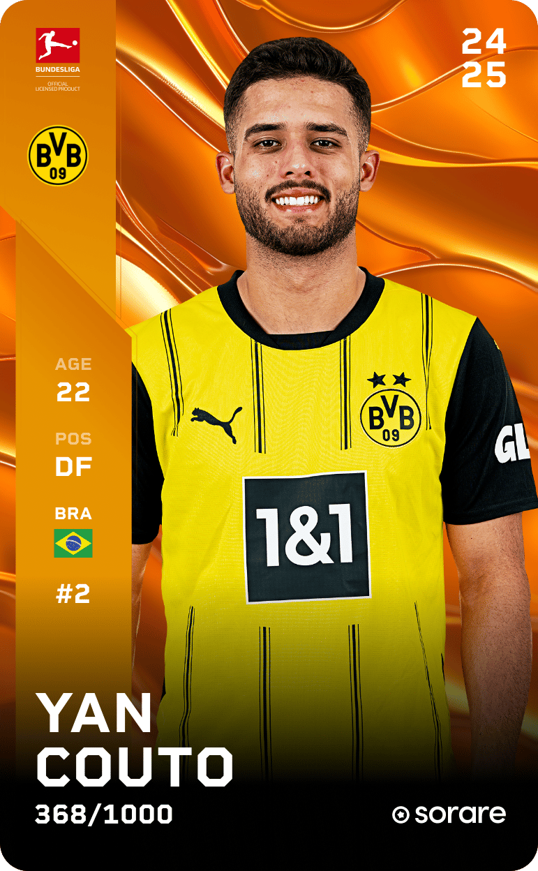 Yan Couto 2024-25 • Limited 368/1000