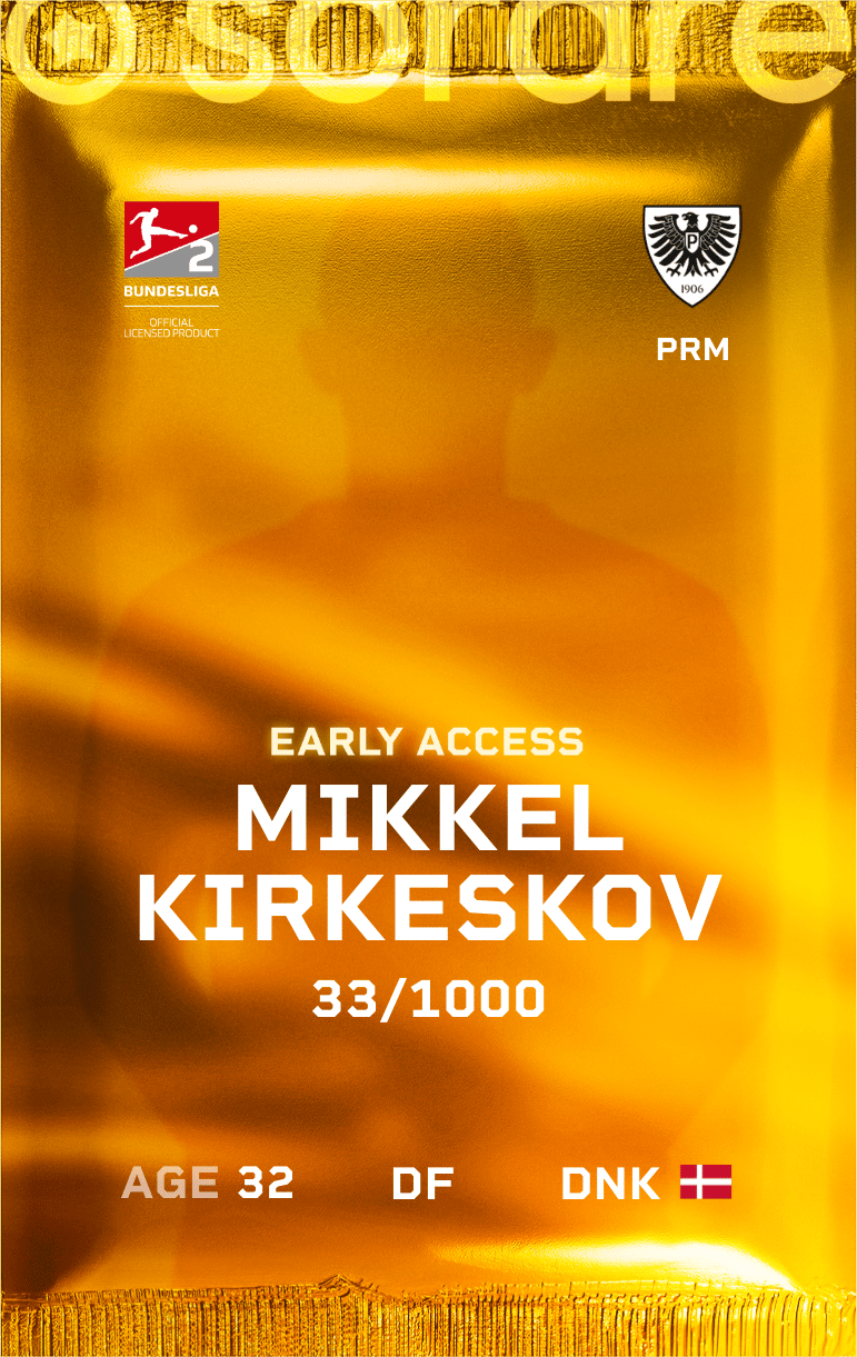 Mikkel Kirkeskov 2024-25 • Limited 33/1000