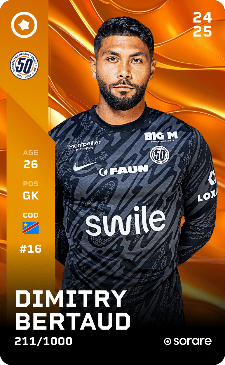 Dimitry Bertaud 2024-25 • Limited 211/1000
