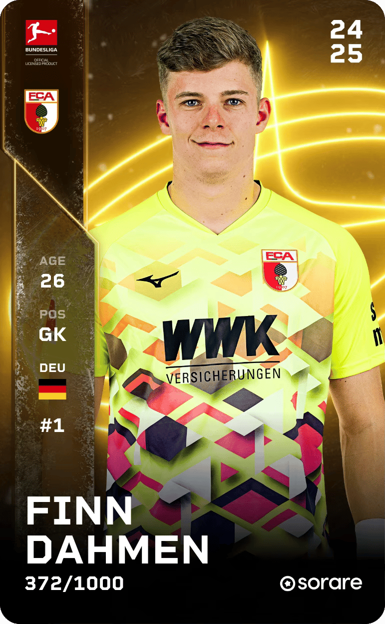 Finn Dahmen 2024-25 • Limited 372/1000