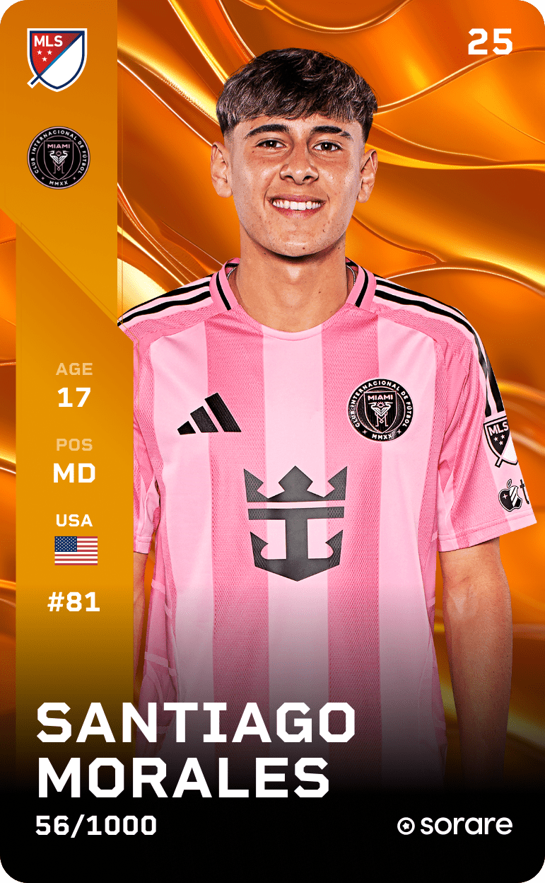 Santiago Morales 2025-26 • Limited 56/1000