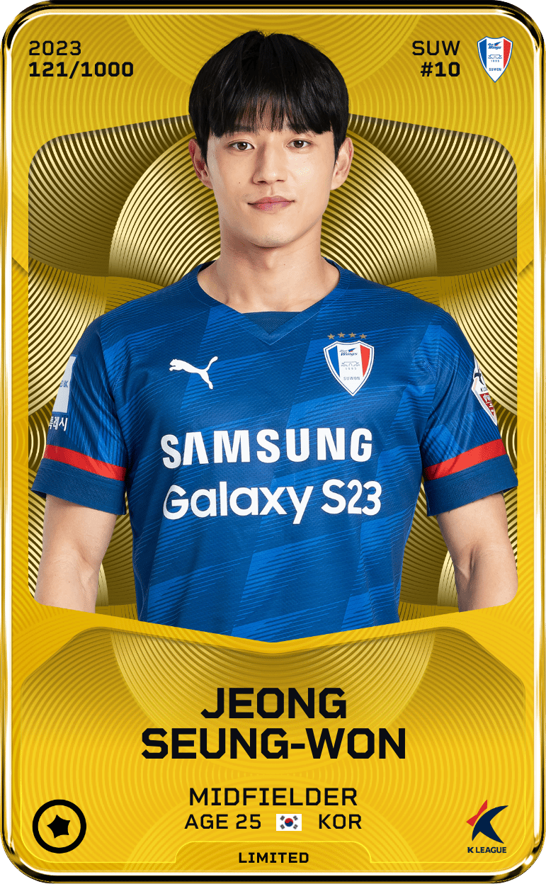 Jeong Seung-Won 2023-24 • Limited 121/1000