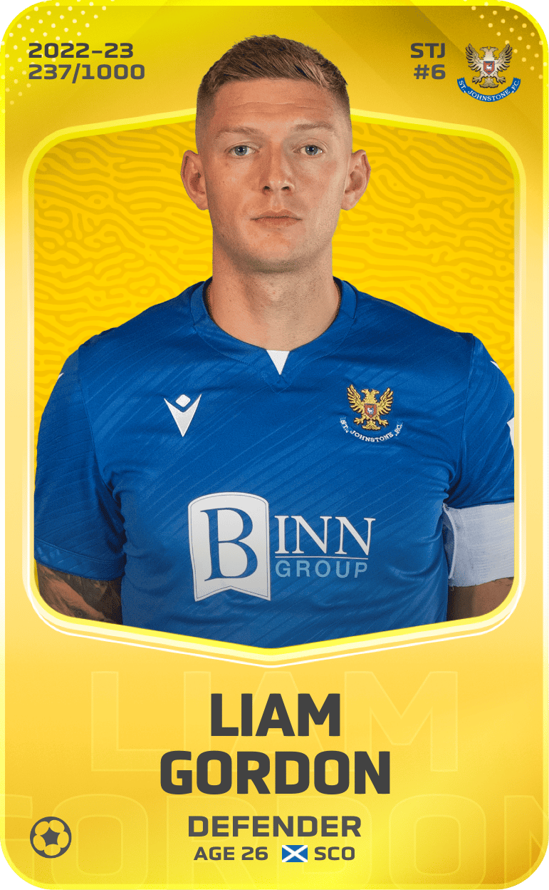 Liam Gordon 2022-23 • Limited 237/1000