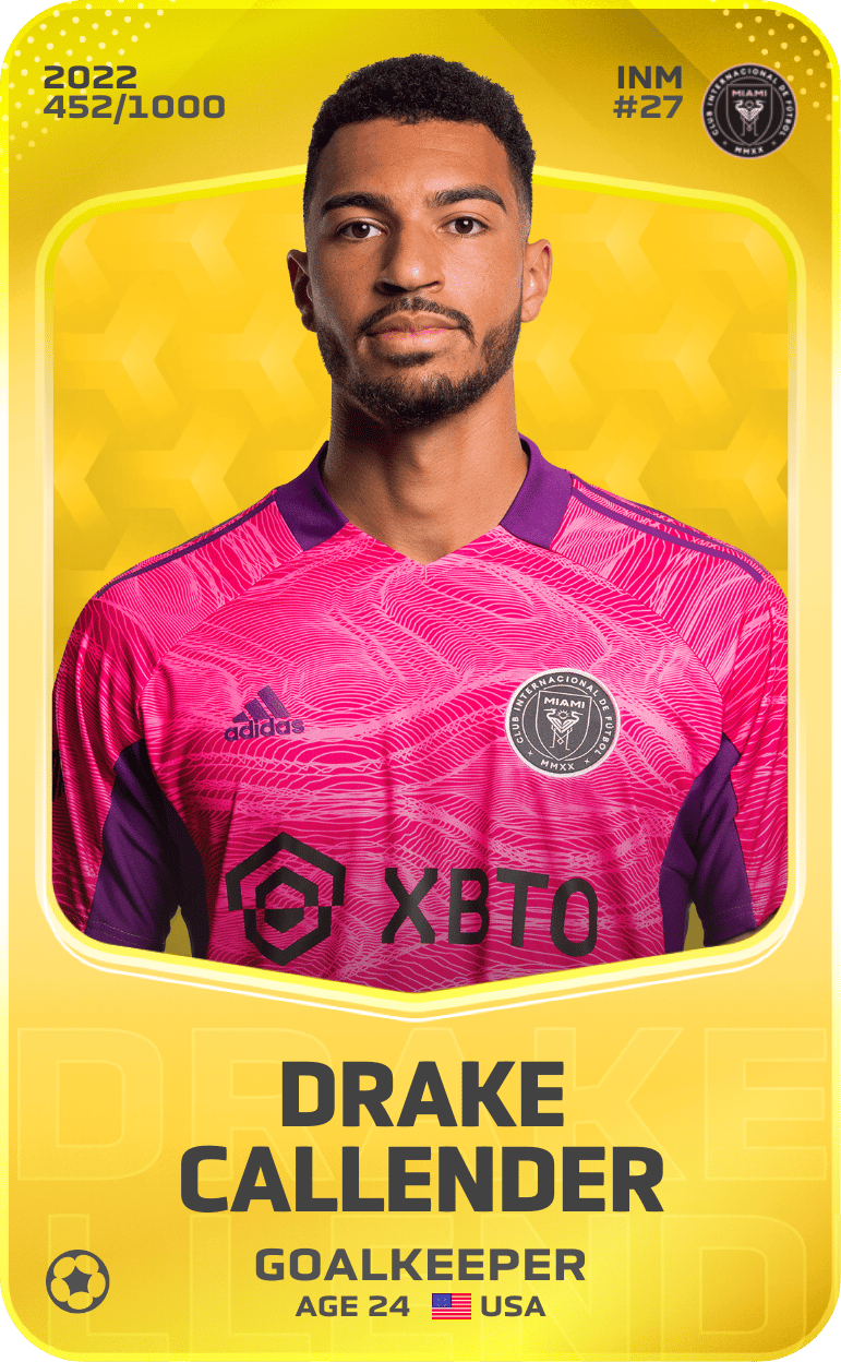 Drake Callender 2022-23 • Limited 452/1000