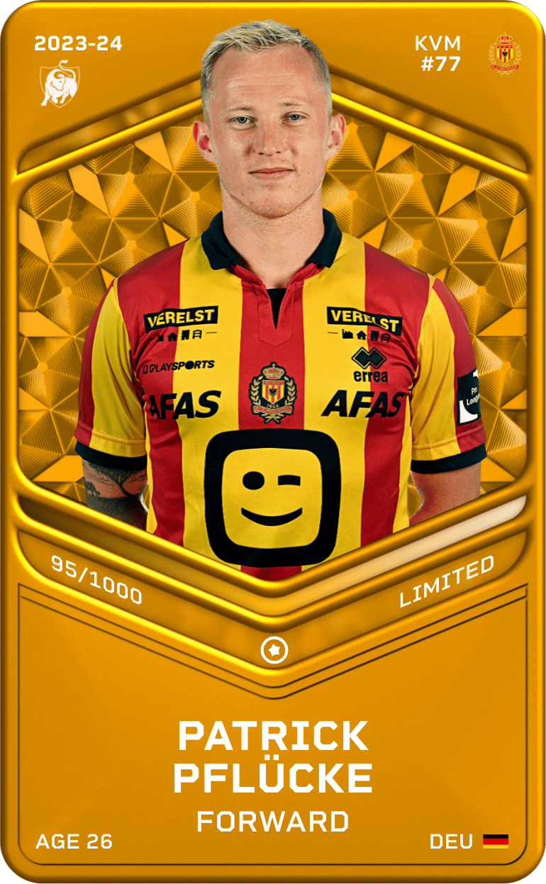Patrick Pflücke 2023-24 • Limited 95/1000