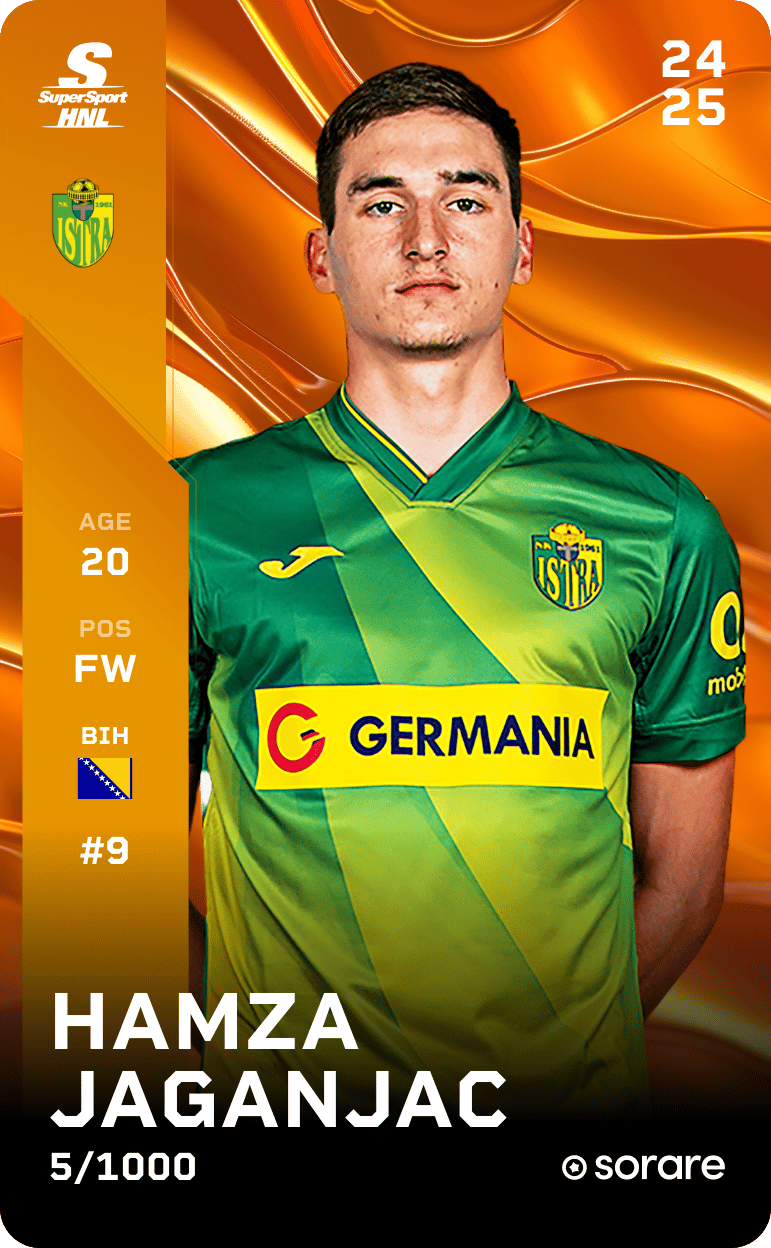 Hamza Jaganjac 2024-25 • Limited 5/1000