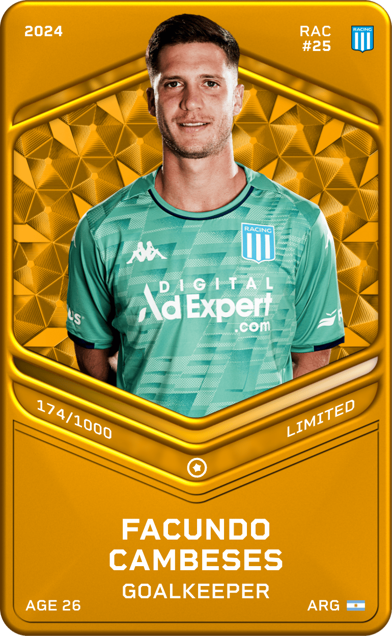 Facundo Cambeses 2024-25 • Limited 174/1000