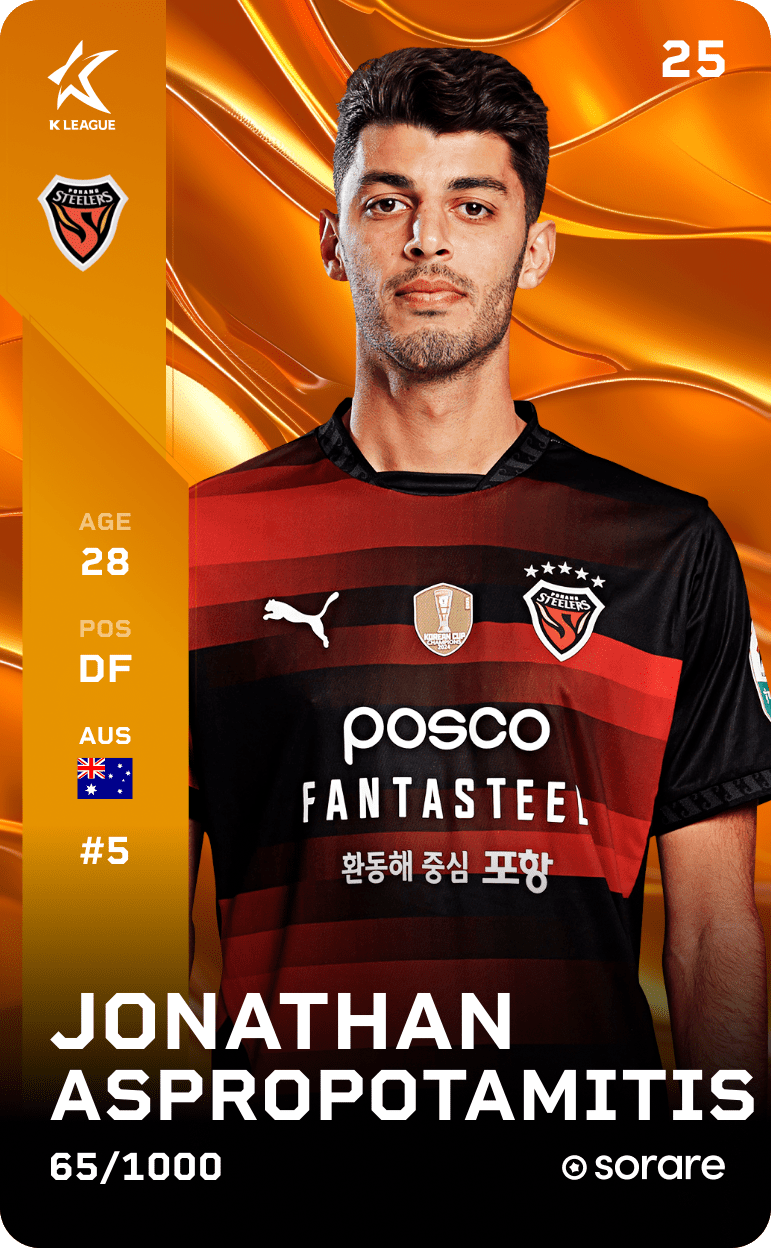 Jonathan Aspropotamitis 2025-26 • Limited 65/1000