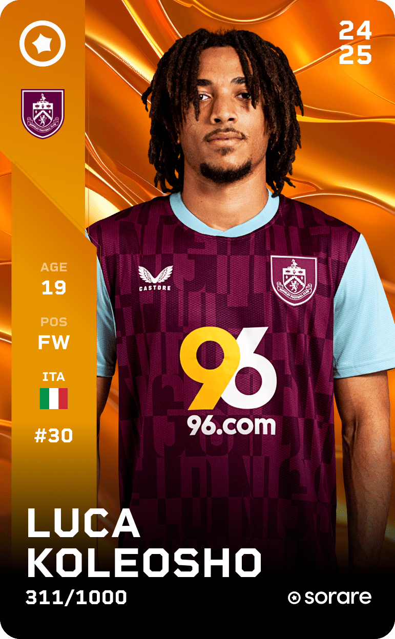 Luca Koleosho 2024-25 • Limited 311/1000