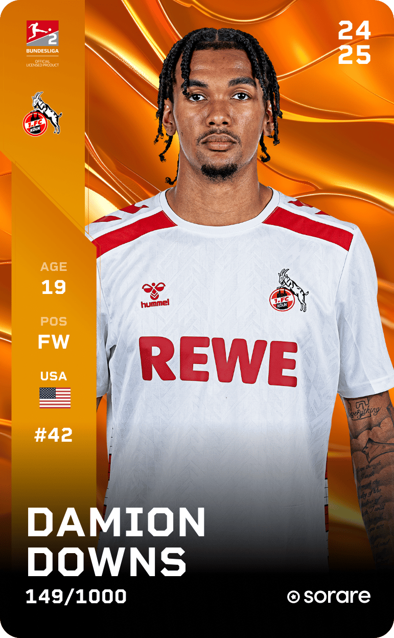 Damion Downs 2024-25 • Limited 149/1000