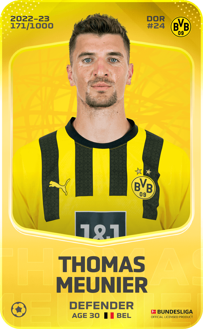 Thomas Meunier 2022-23 • Limited 171/1000