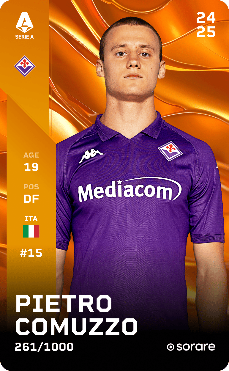 Pietro Comuzzo 2024-25 • Limited 261/1000