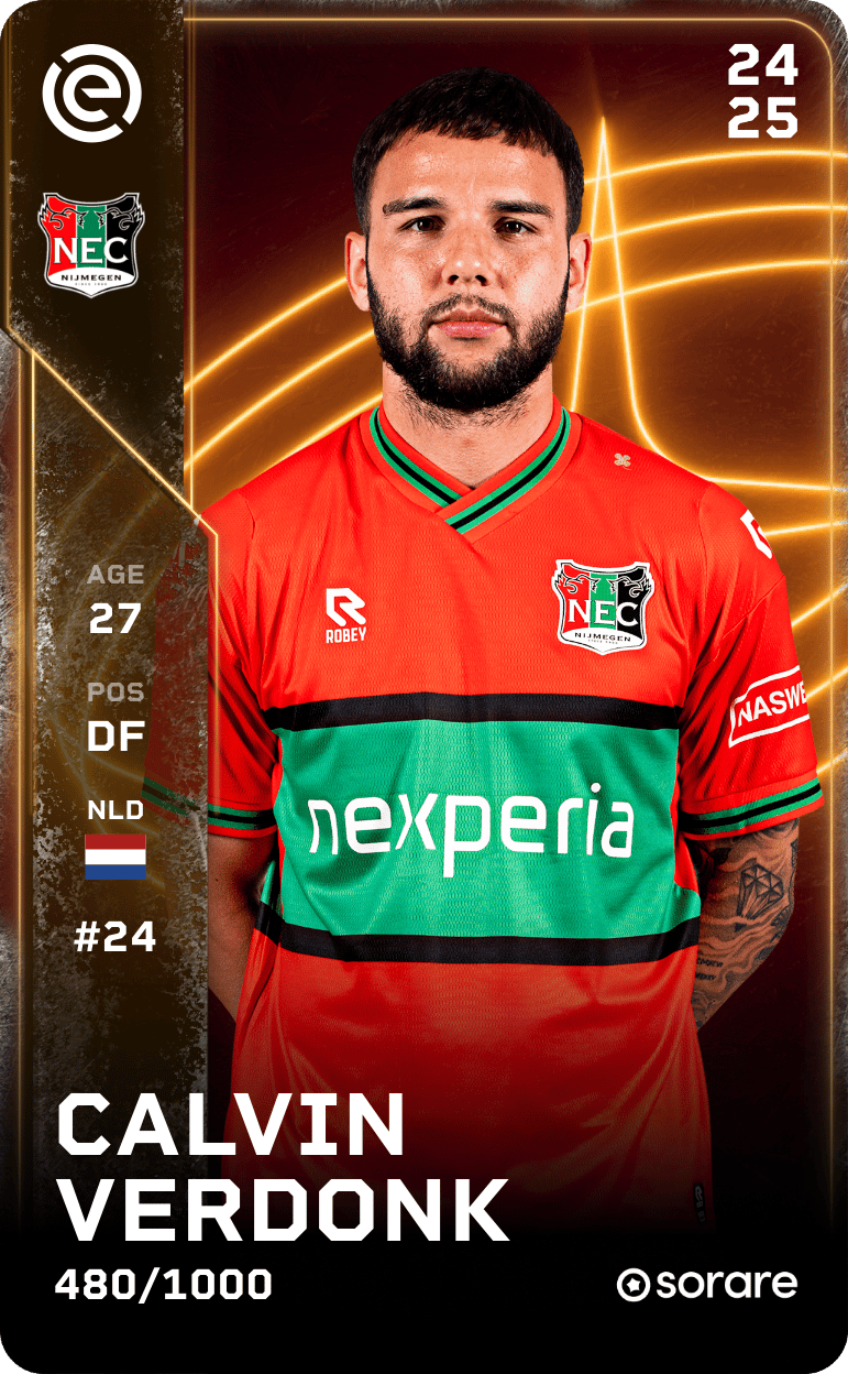 Calvin Verdonk 2024-25 • Limited 480/1000