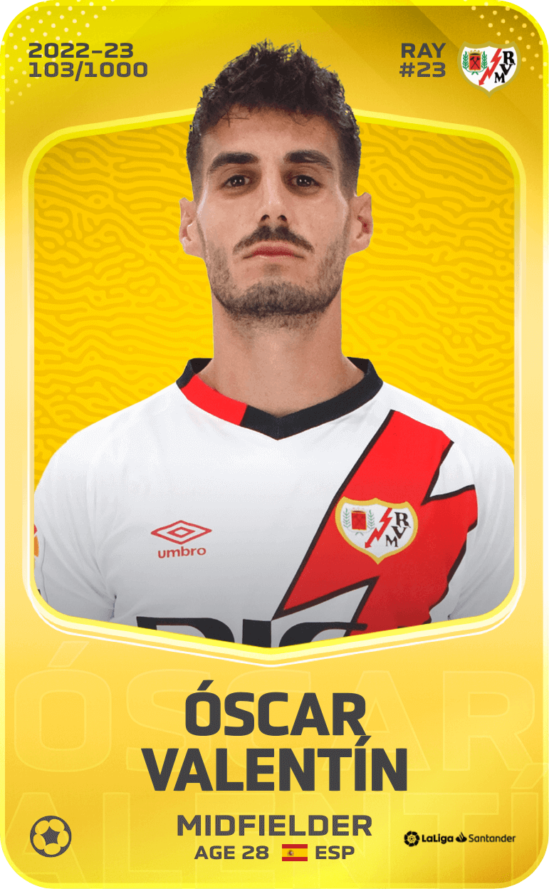 Óscar Valentín 2022-23 • Limited 103/1000