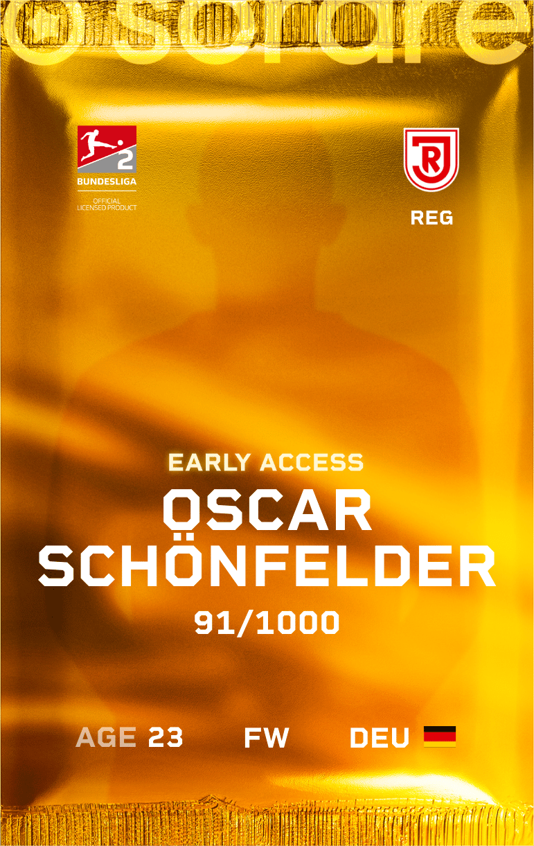 Oscar Schönfelder 2024-25 • Limited 91/1000