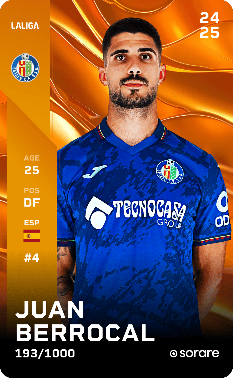 Juan Berrocal 2024-25 • Limited 193/1000