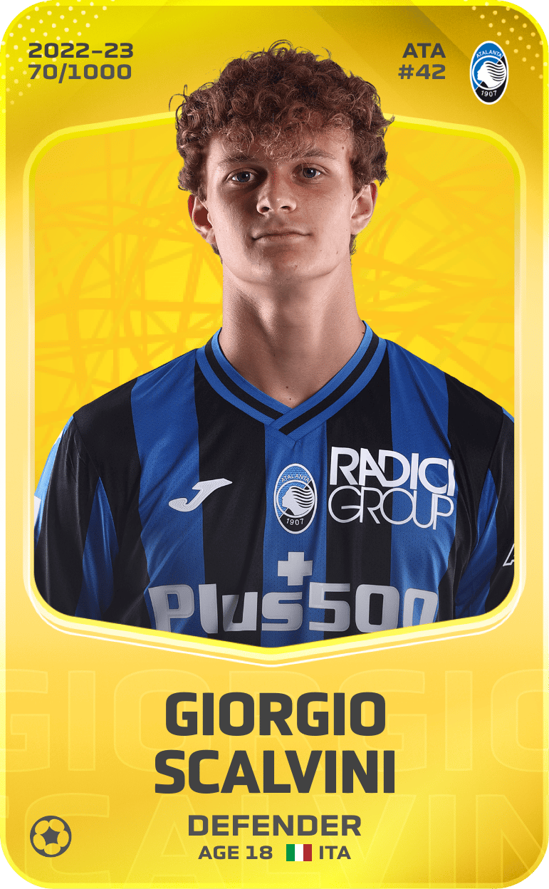 Giorgio Scalvini 2022-23 • Limited 70/1000
