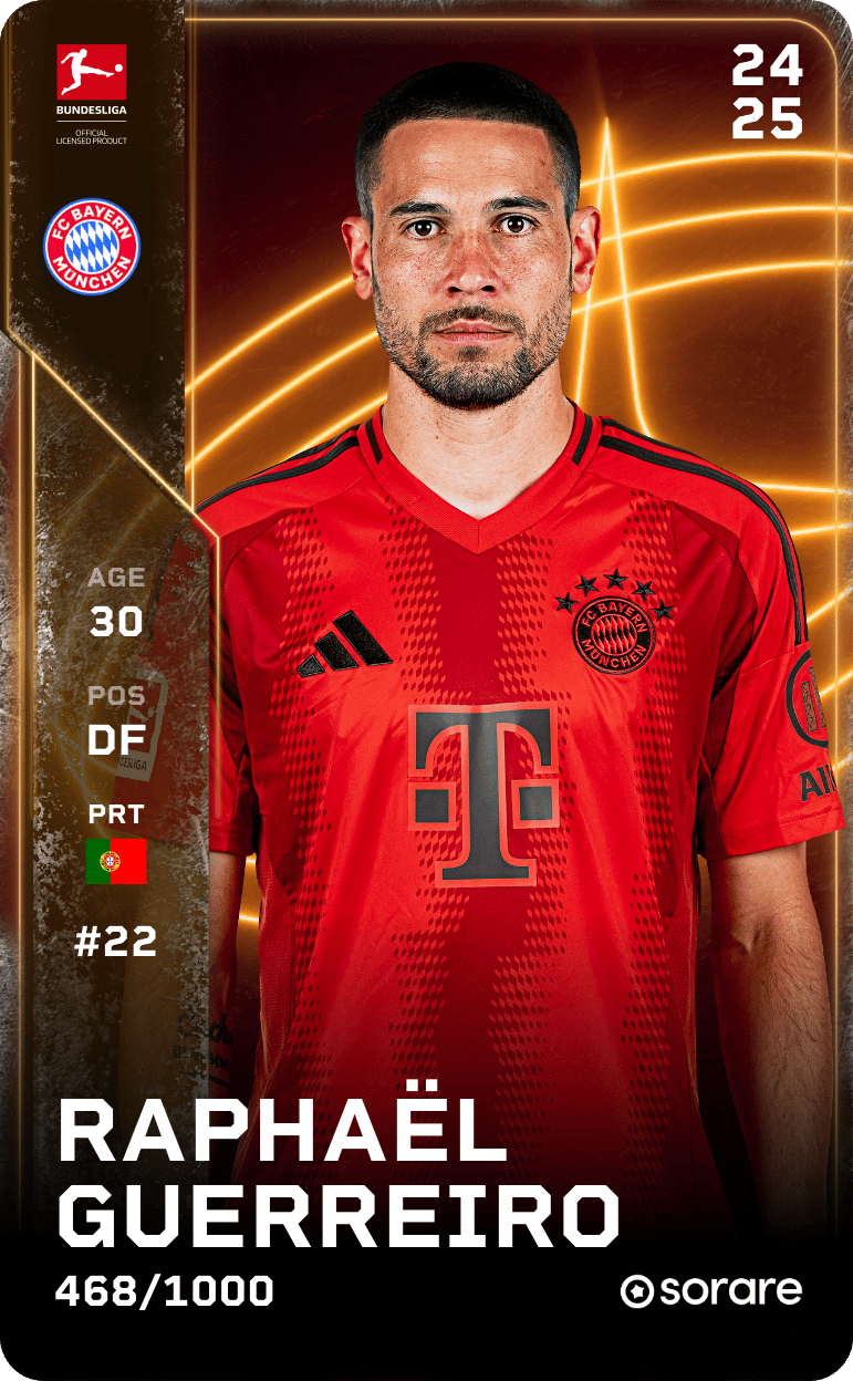 Raphaël Guerreiro 2024-25 • Limited 468/1000