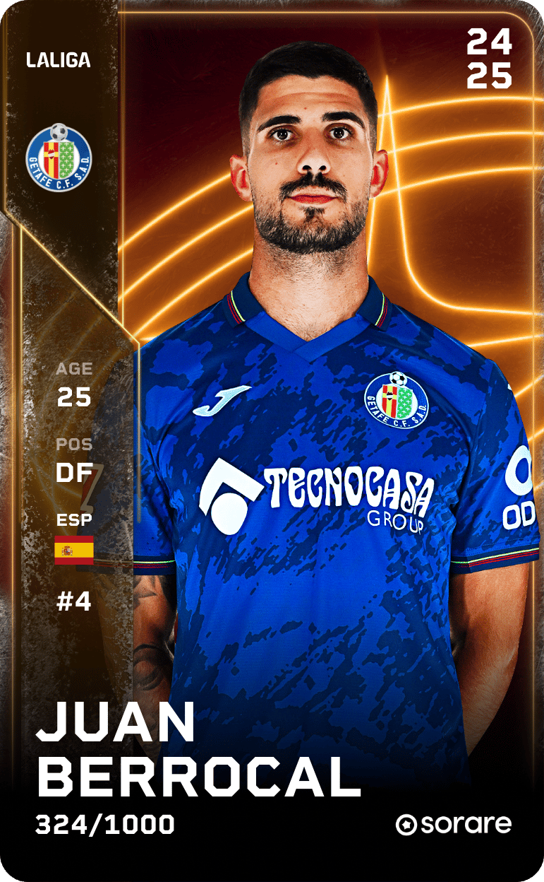 Juan Berrocal 2024-25 • Limited 324/1000