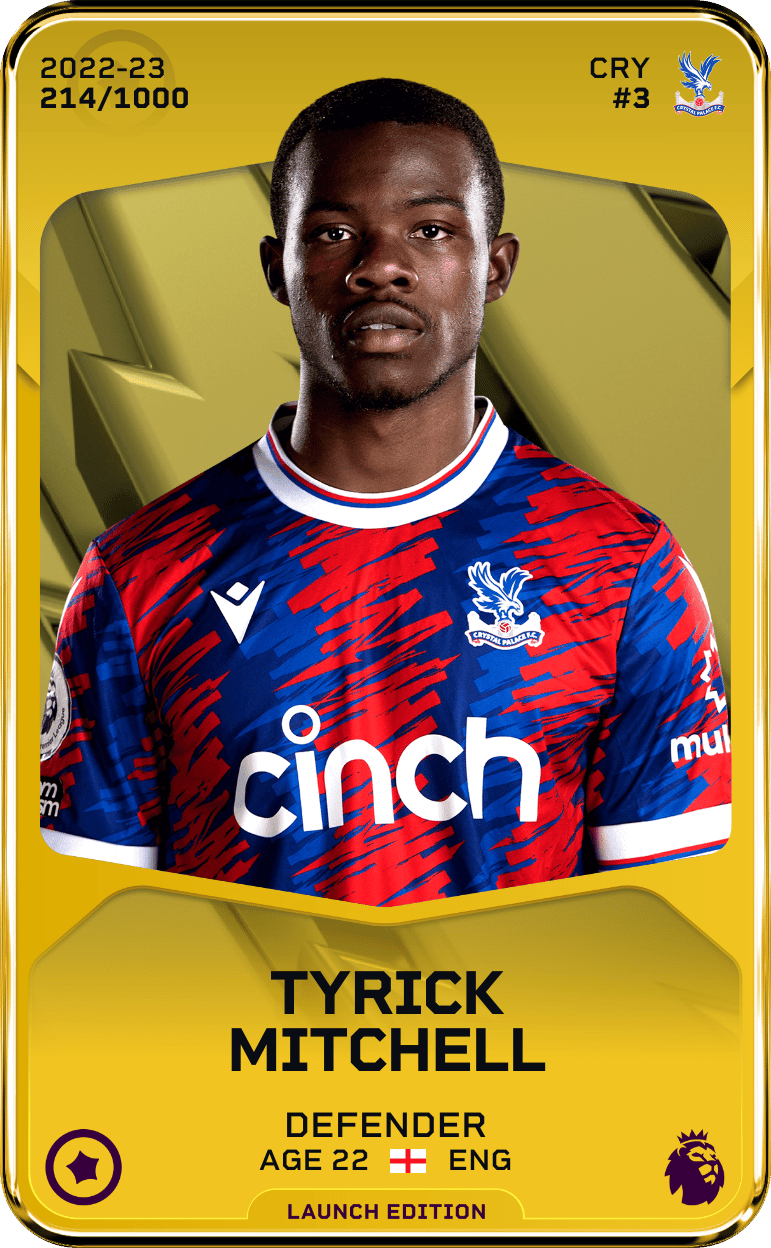 Tyrick Mitchell 2022-23 • Limited 214/1000