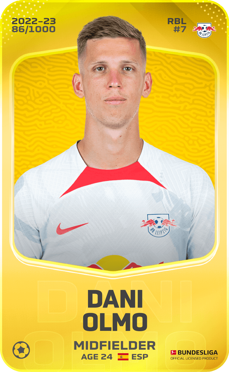 Dani Olmo 2022-23 • Limited 86/1000