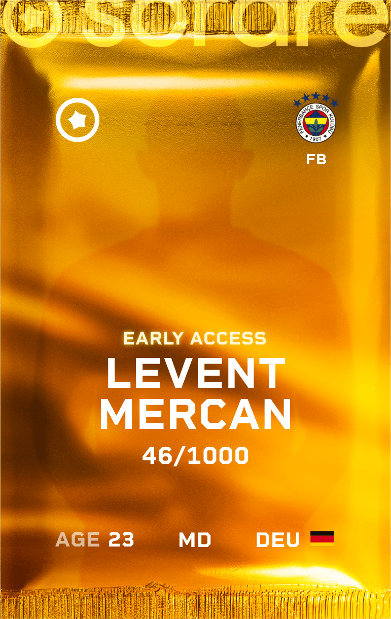 Levent Mercan 2024-25 • Limited 46/1000