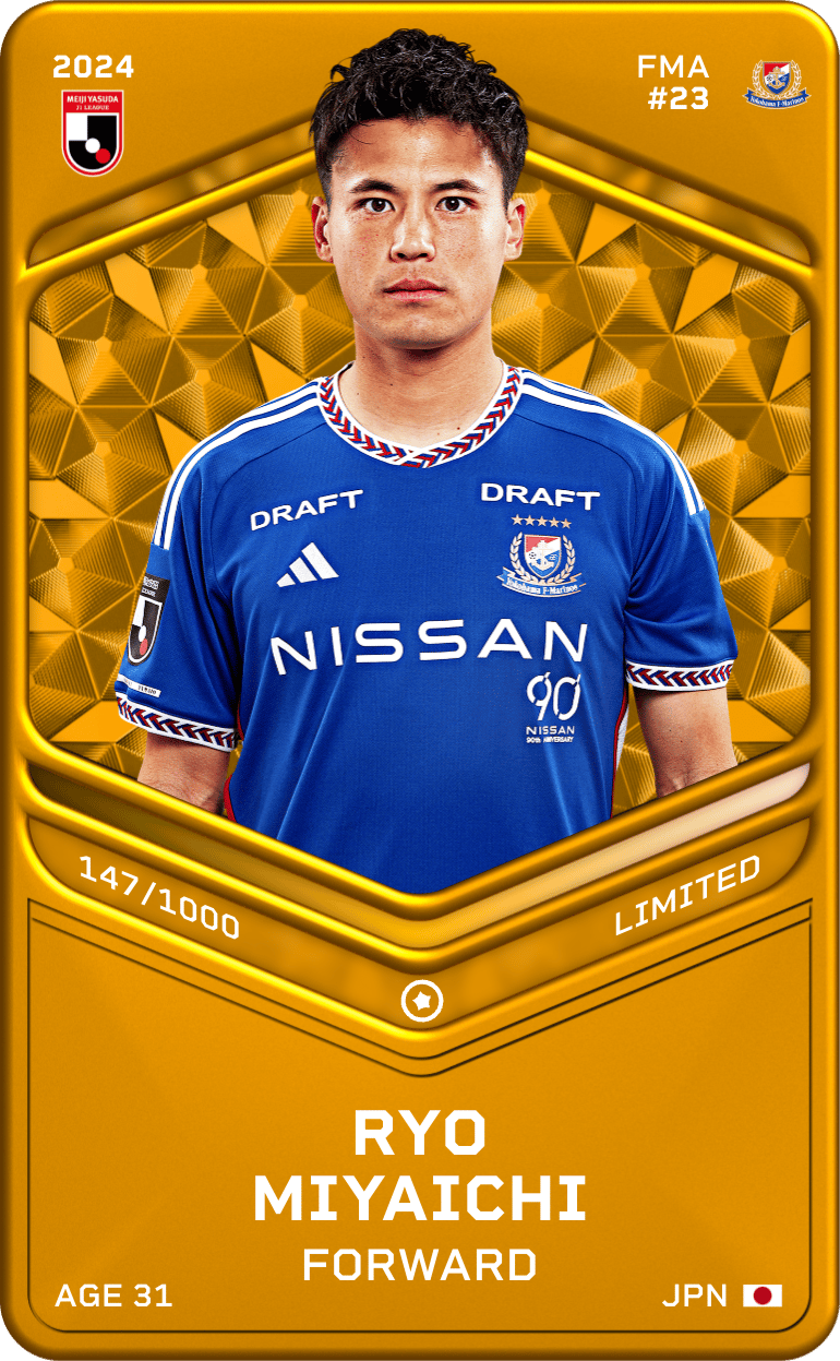 Ryo Miyaichi 2024-25 • Limited 147/1000
