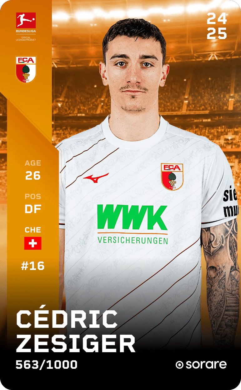 Cédric Zesiger 2024-25 • Limited 563/1000