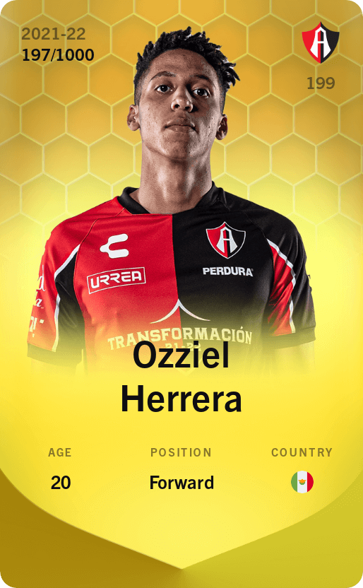 Ozziel Herrera 2021-22 • Limited 197/1000
