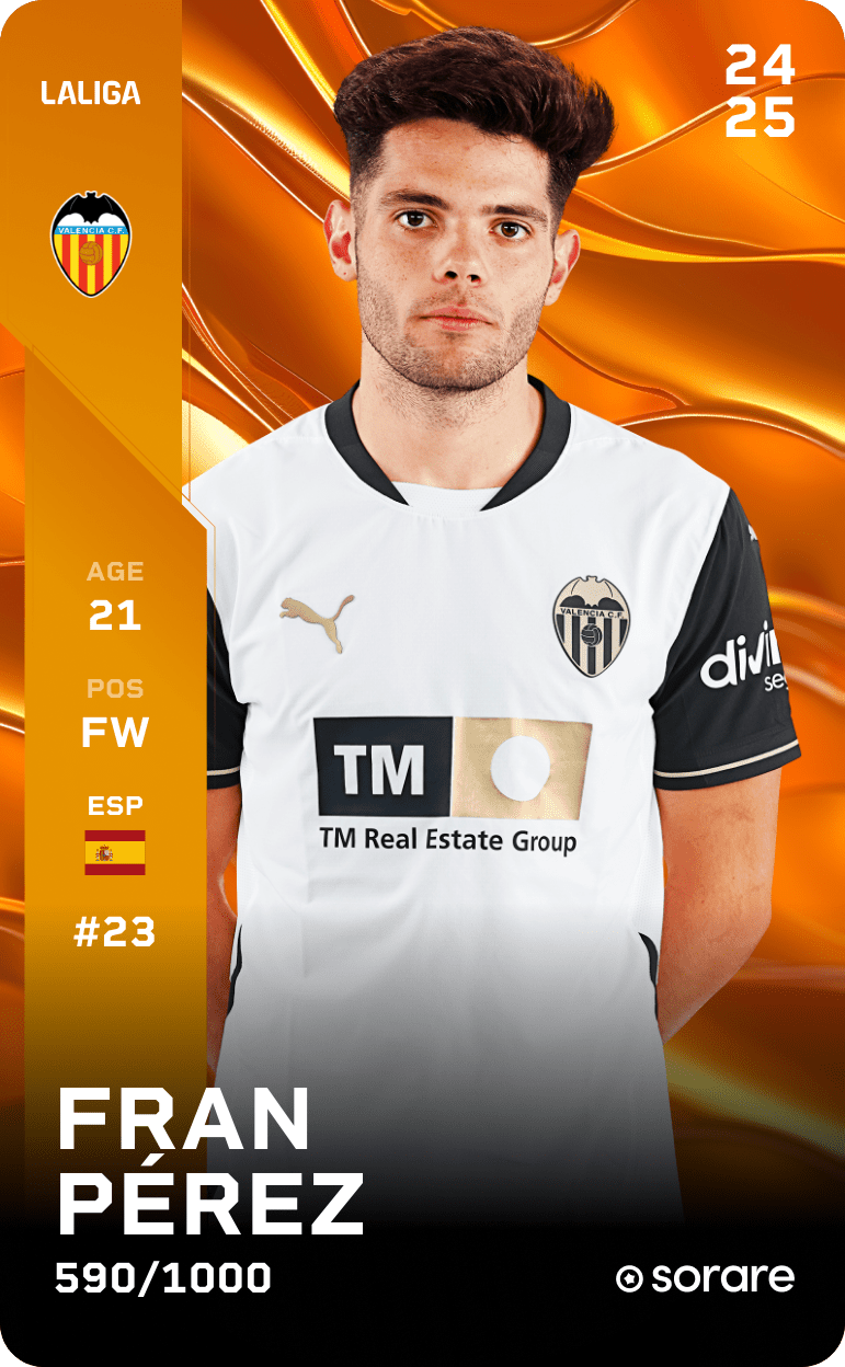 Fran Pérez 2024-25 • Limited 590/1000