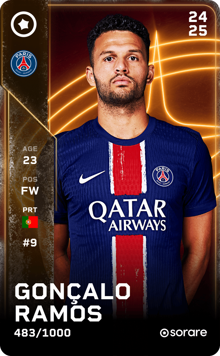Gonçalo Ramos 2024-25 • Limited 483/1000