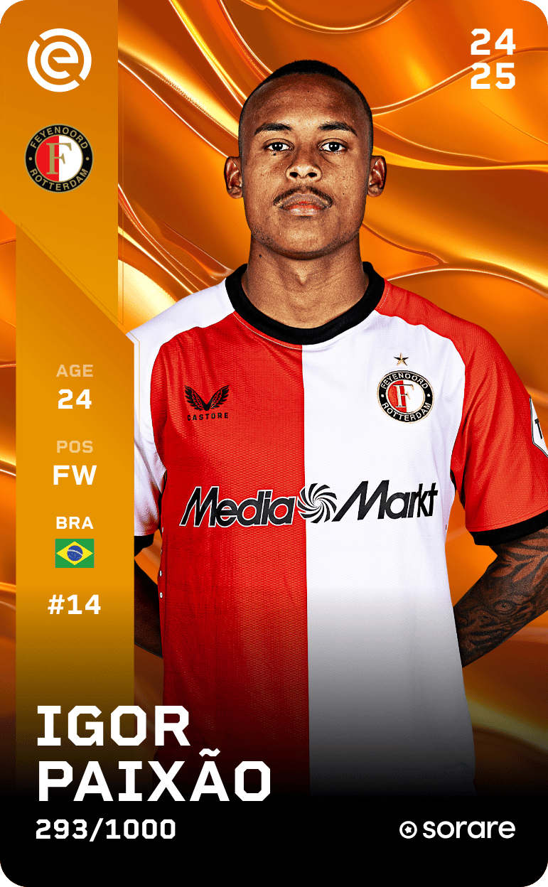 Igor Paixão 2024-25 • Limited 293/1000