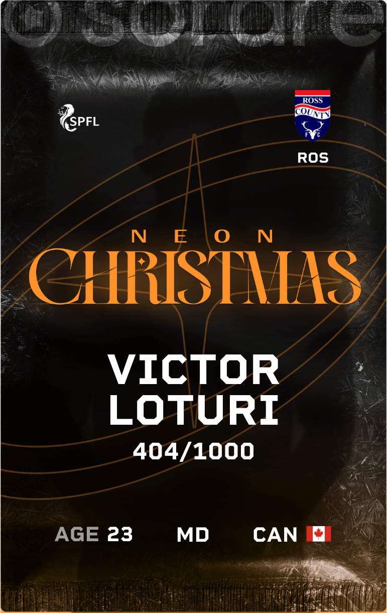 Victor Loturi 2024-25 • Limited 404/1000