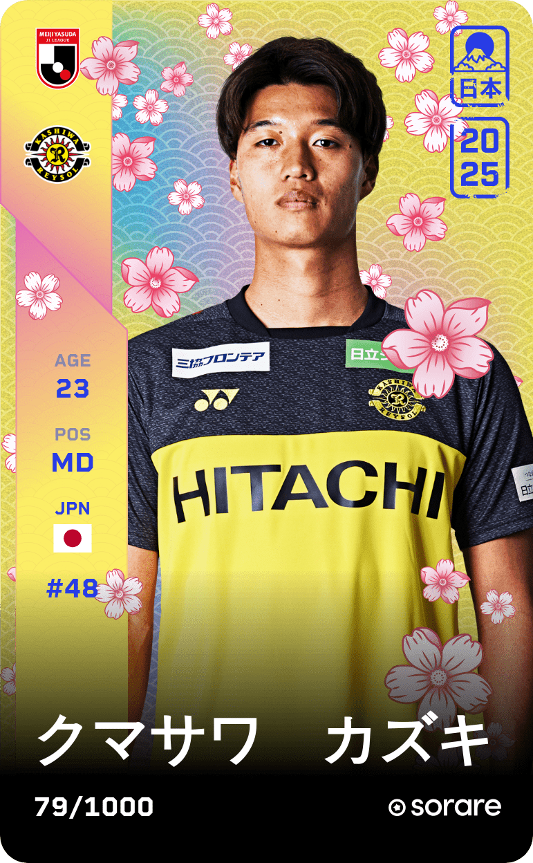 Kazuki Kumasawa 2025-26 • Limited 79/1000