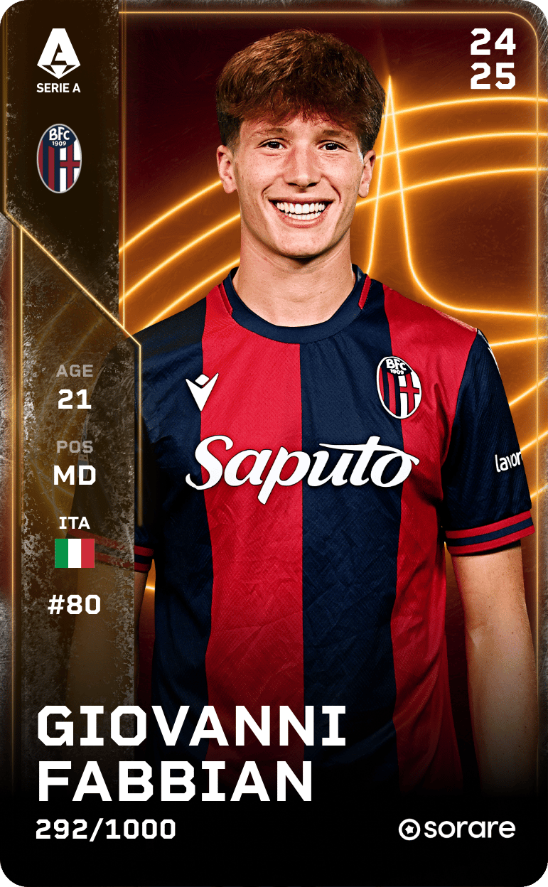 Giovanni Fabbian 2024-25 • Limited 292/1000