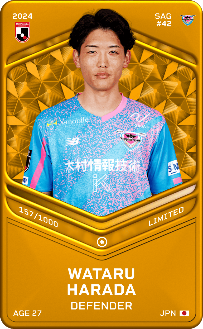 Wataru Harada 2024-25 • Limited 157/1000