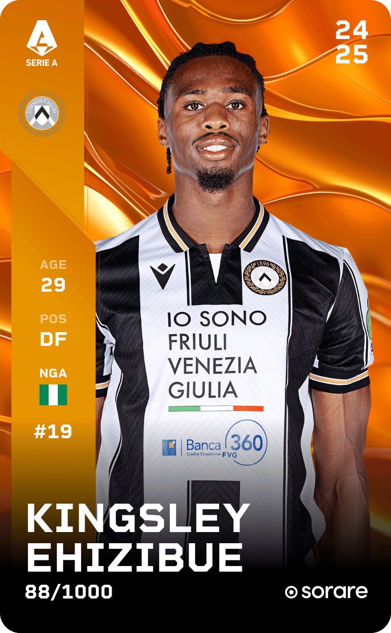 Kingsley Ehizibue 2024-25 • Limited 88/1000