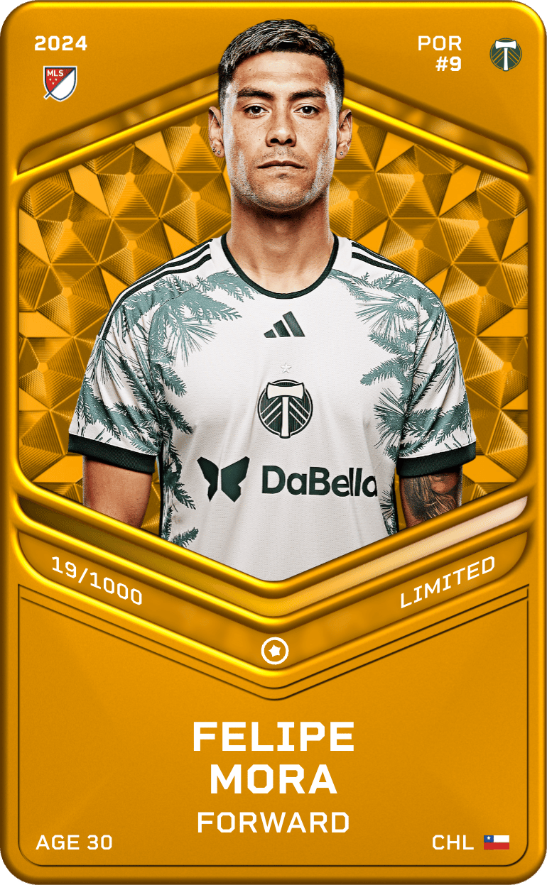 Felipe Mora 2024-25 • Limited 19/1000
