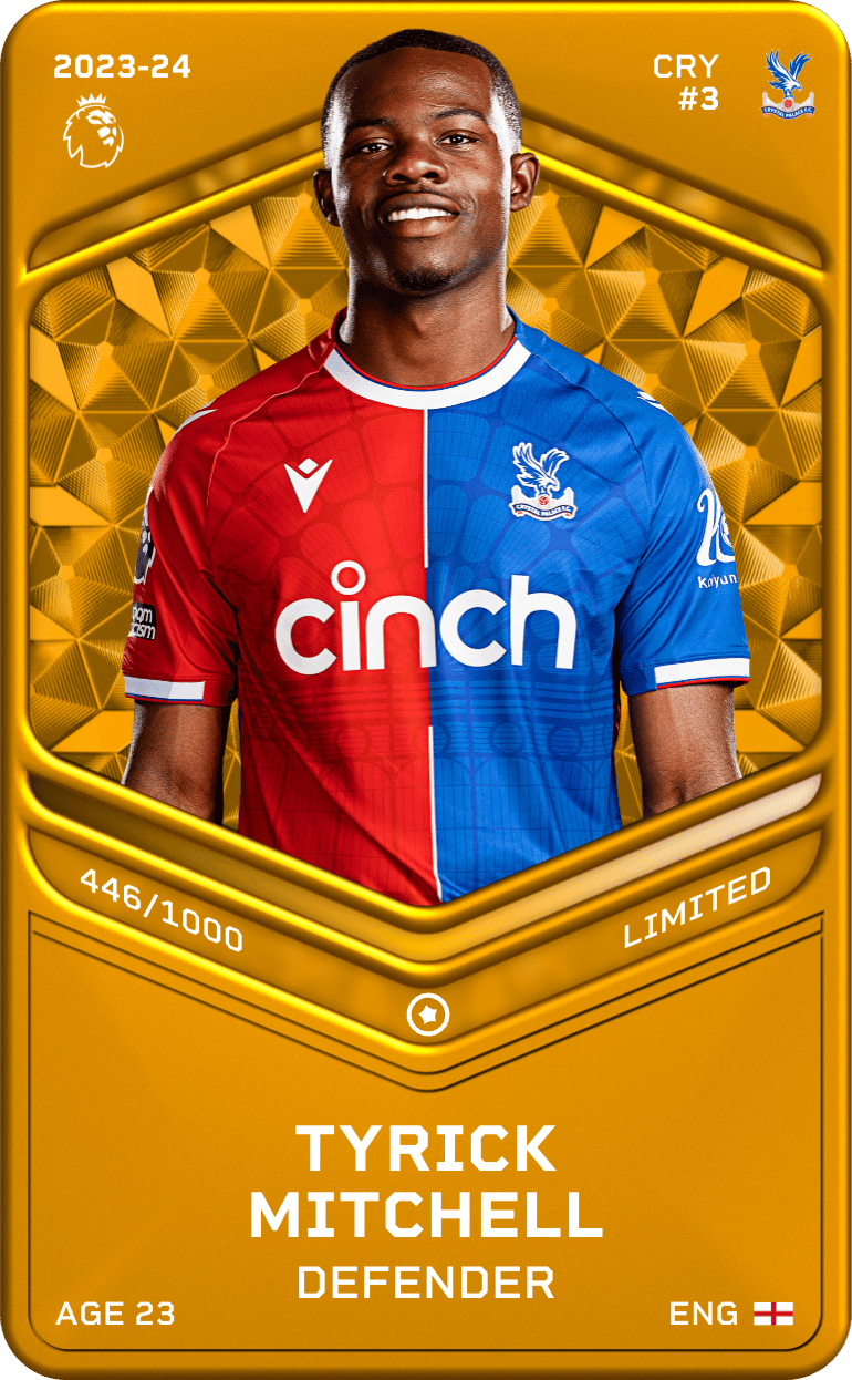 Tyrick Mitchell 2023-24 • Limited 446/1000