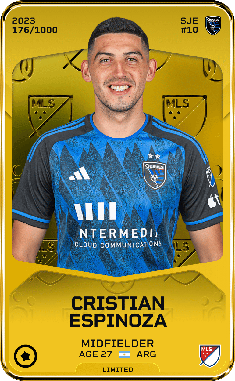 Cristian Espinoza 2023-24 • Limited 176/1000