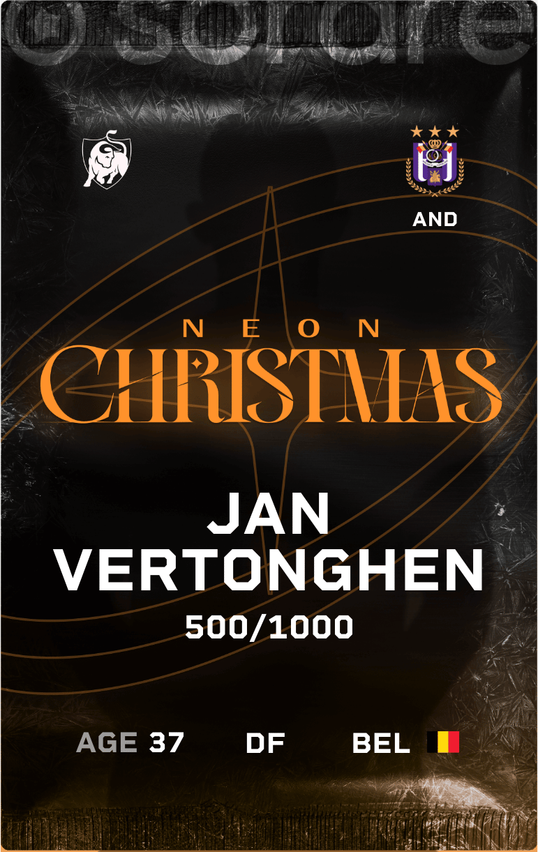 Jan Vertonghen 2024-25 • Limited 500/1000